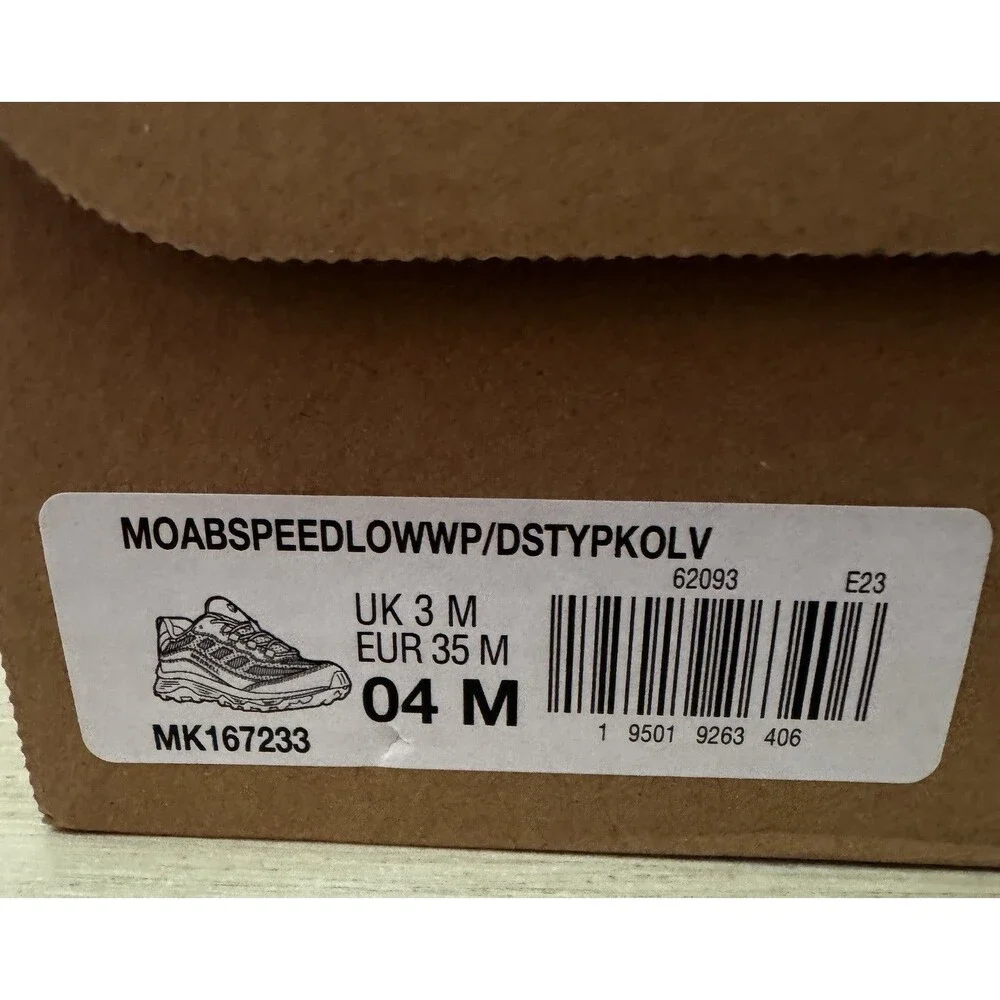 Merrell Moab Waterproof Hiking/Walking Shoes, Women’s Size 4, Pink and Gray NIB!